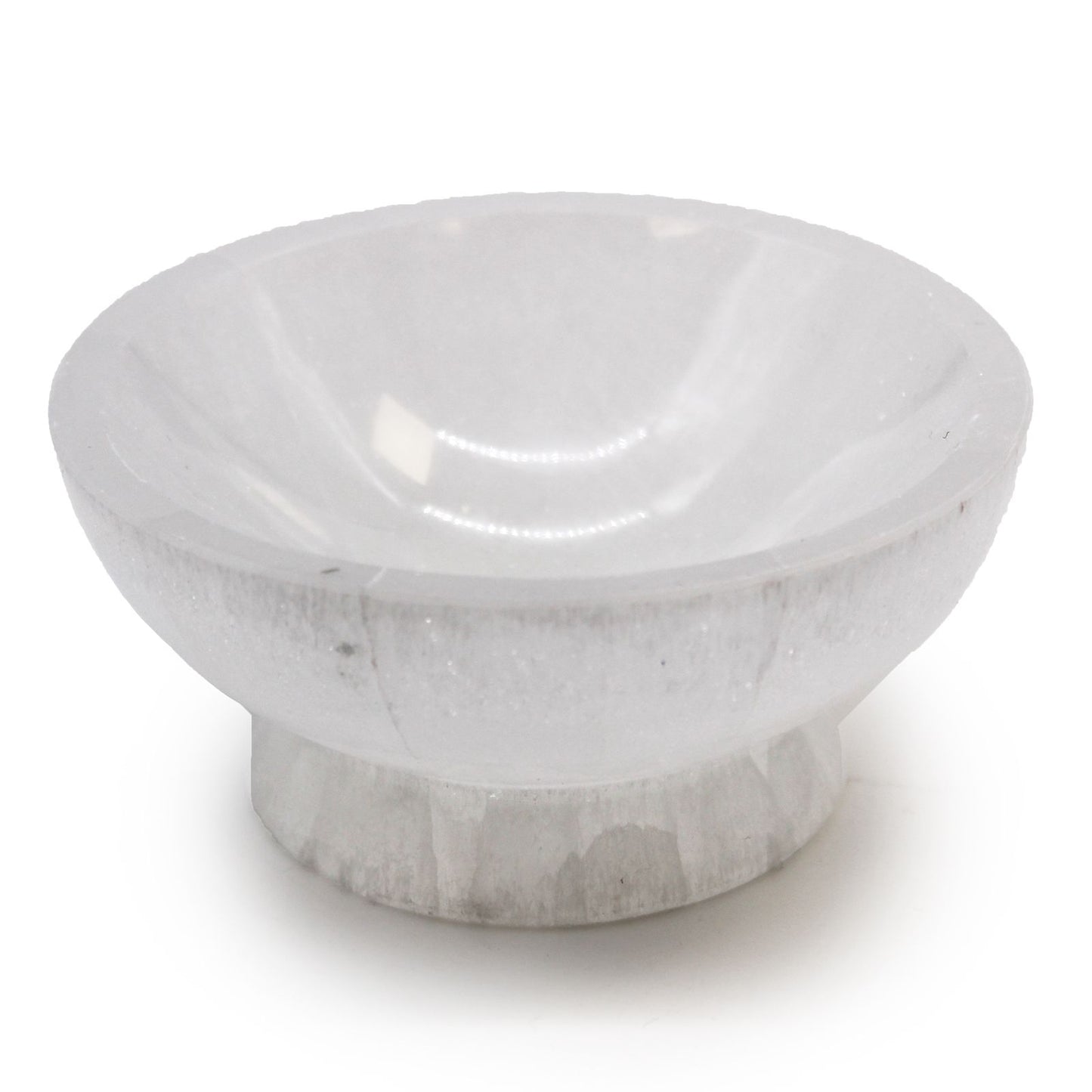 Marble-textured knob on a white background