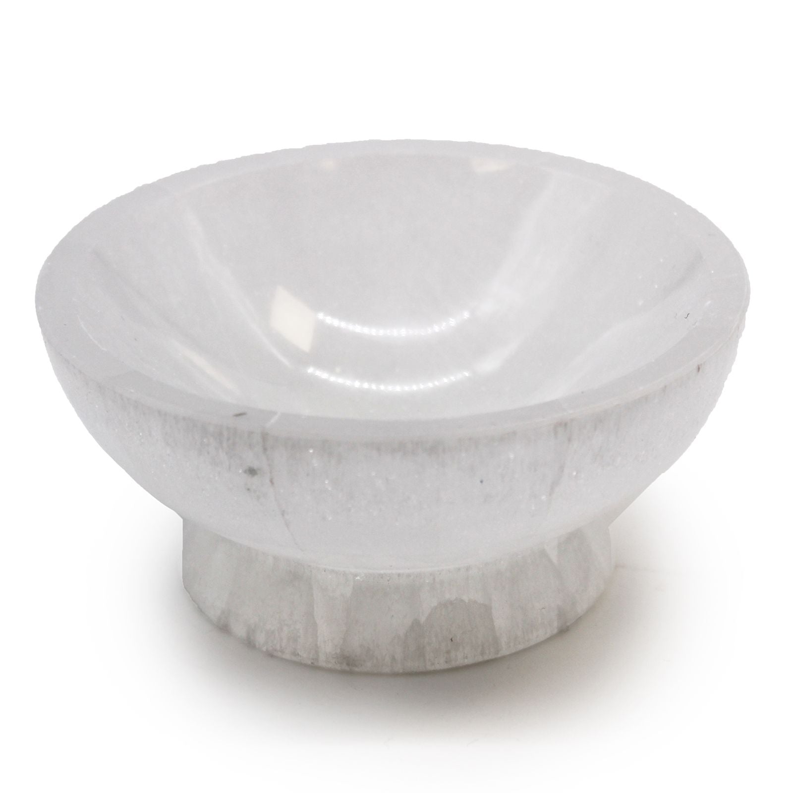 Marble-textured knob on a white background