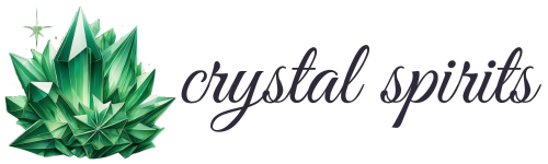 Crystal Spirits logo - a brand specializing in crystals, gemstones, and spiritual healing products.